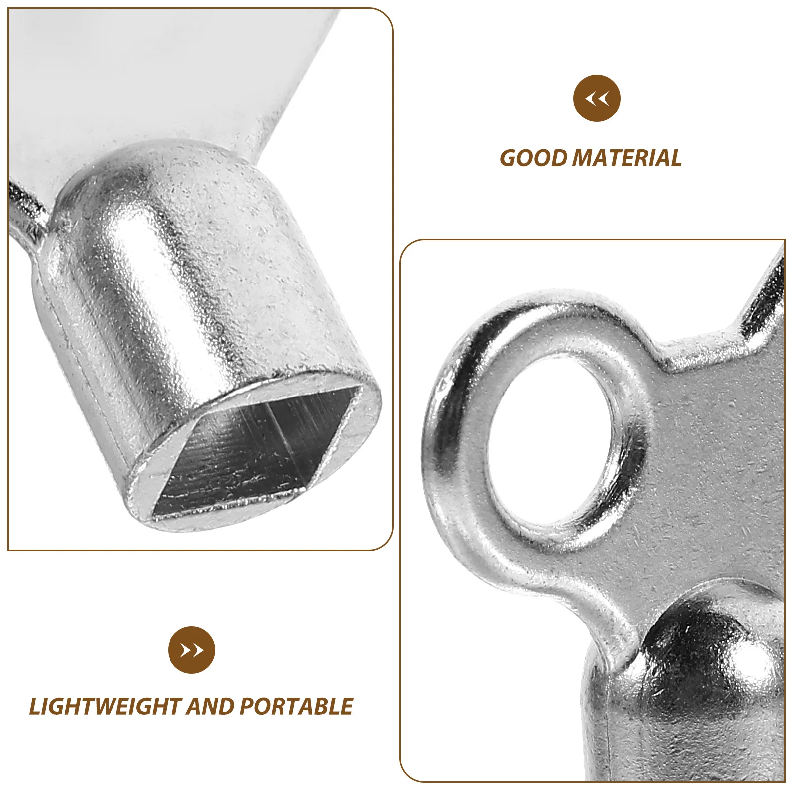 

5pcs Radiator Valve Keys Aluminum Alloy Square Hole Bleed Tool For Heating System Universal Plumbing Accessory Lightweight