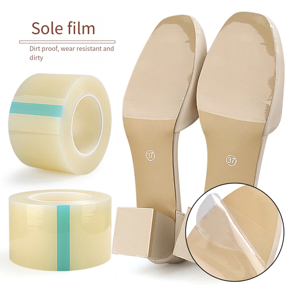 

Sole Protective Film Self-Adhesive Sole Protector Sticker Dirtyproof Protector Film Shoe Accessories High Heels Sole Clear Tape