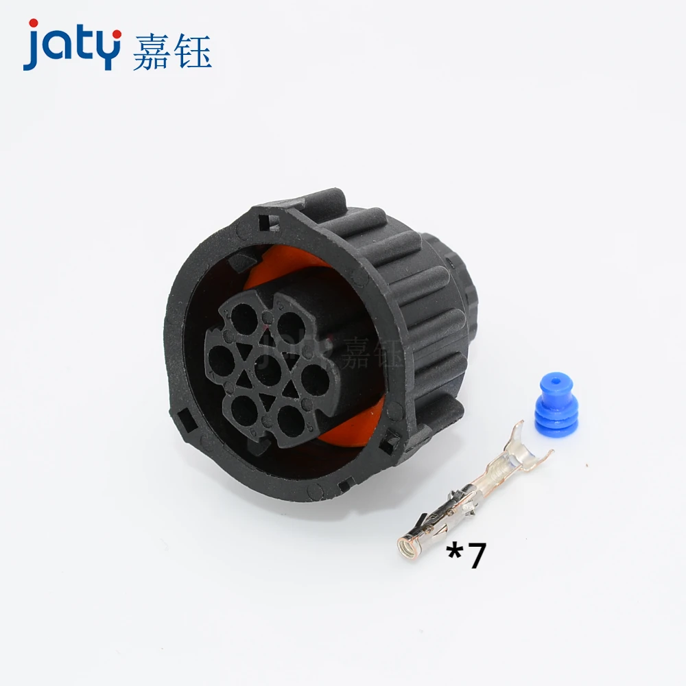 1sets 7-Pin 1-1718230-1 967650-1  Automotive connector waterproof plug for engine oil pump plug