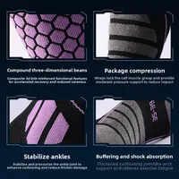 New Thickened Ski Socks Anti-slip Thermal Compression Socks Moisture-wicking Breathable Knee High Socks for Cold Weather 3
