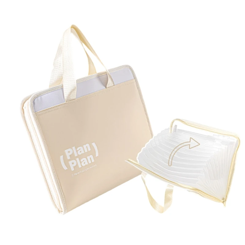 13-Layer Waterproof File Accordions File Folder Memperluas Folder File A4WF