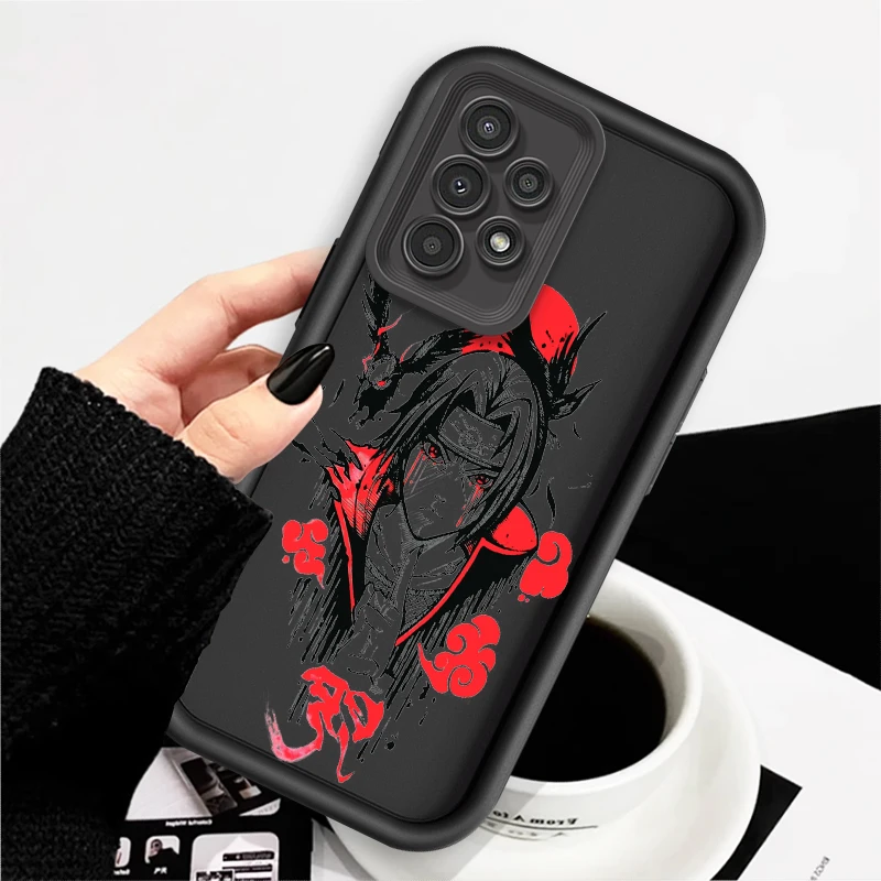 Anime Naruto Fashion Cool Cute For Samsung A73 A71 A54 A53 A52 A51 A33 A32 A21S A14 A13 A12 A03 A04 A05 5G Eye Ladder Back