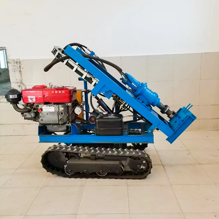 Customized Post Driver Pile Driver Fence Pilling Mini Photovoltaic Solar Pile Driver Machine Crawler
