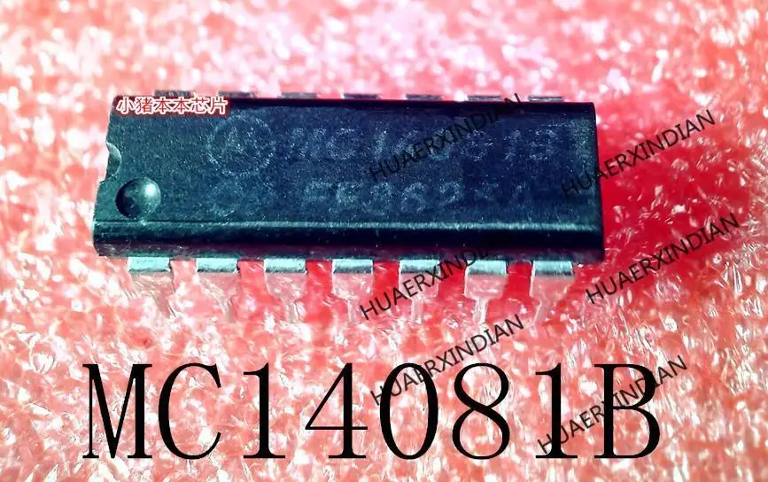 새로운 오리지널 MC14081B MC14081BCP DIP14 재고 있음