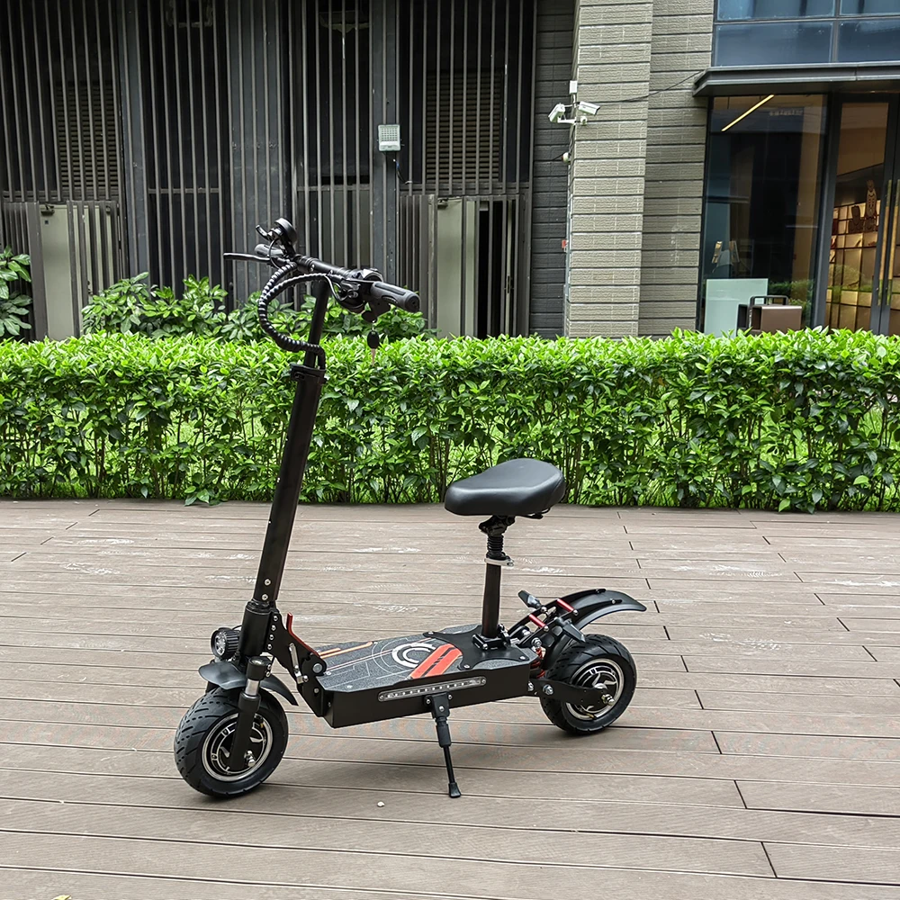 Boyueda Q7 обновленная версия 3200 Вт двухмоторный скутер Китайский склад 52 В 33 Ач аккумулятор быстрый 65 км/ч электрический скутер для взрослых