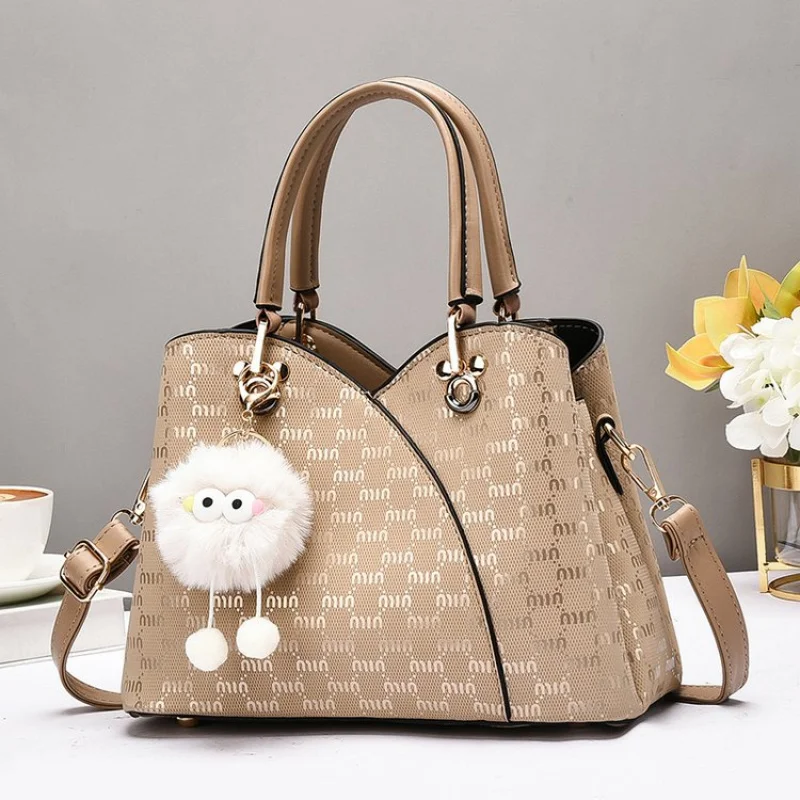 

Элегантная кожаная женская сумка через плечо премиум-класса, сумка-мессенджер от известного дизайнера, люксовый бренд, классические женские сумки