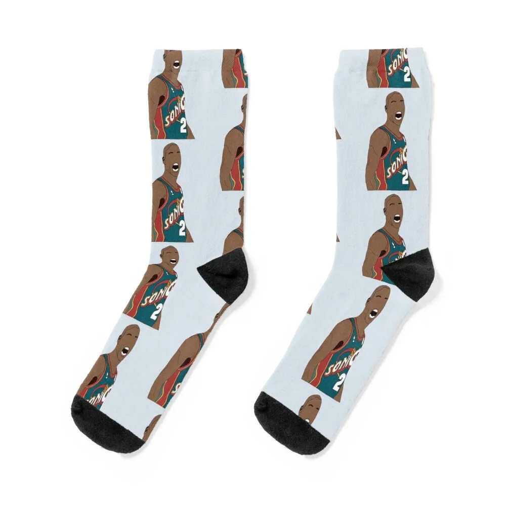 

Gary Payton Socks luxury shoes set winter Socks Female Men's