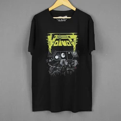 Voivod Killing T-Shirt Technology Thrash Metal Band Rock Vektor Coroner Men's Clothing Short Sleeves Cotton Graphic Shirt