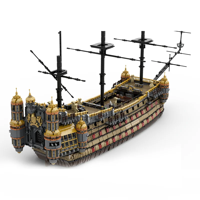 

15684PCS The Silent Mary Disneis Pirates of The Caribbeans'd Moc Building Blocks Educational Learning Toys | Assemble Toy Gift