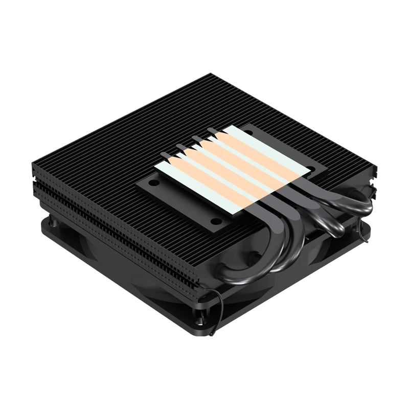 METALFISH DH370 Low Profile CPU Cooler 37MM Ultra-Slim for 1700/1200/115x/AM5 AM4 Mini ITX Compact Platform view 6