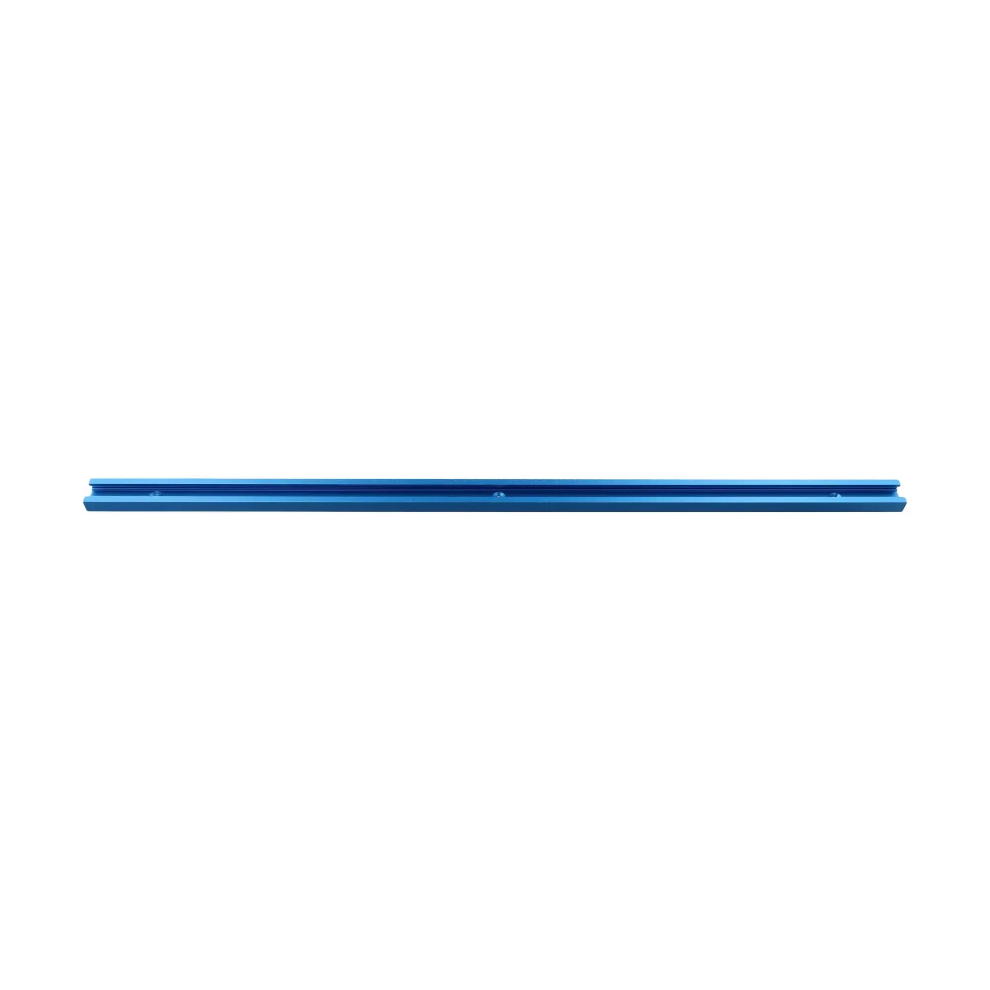 Color: Blue Blue Aluminum Alloy Double Cut T-track System Mounting Holes Aluminum Alloy Material Easy Installation