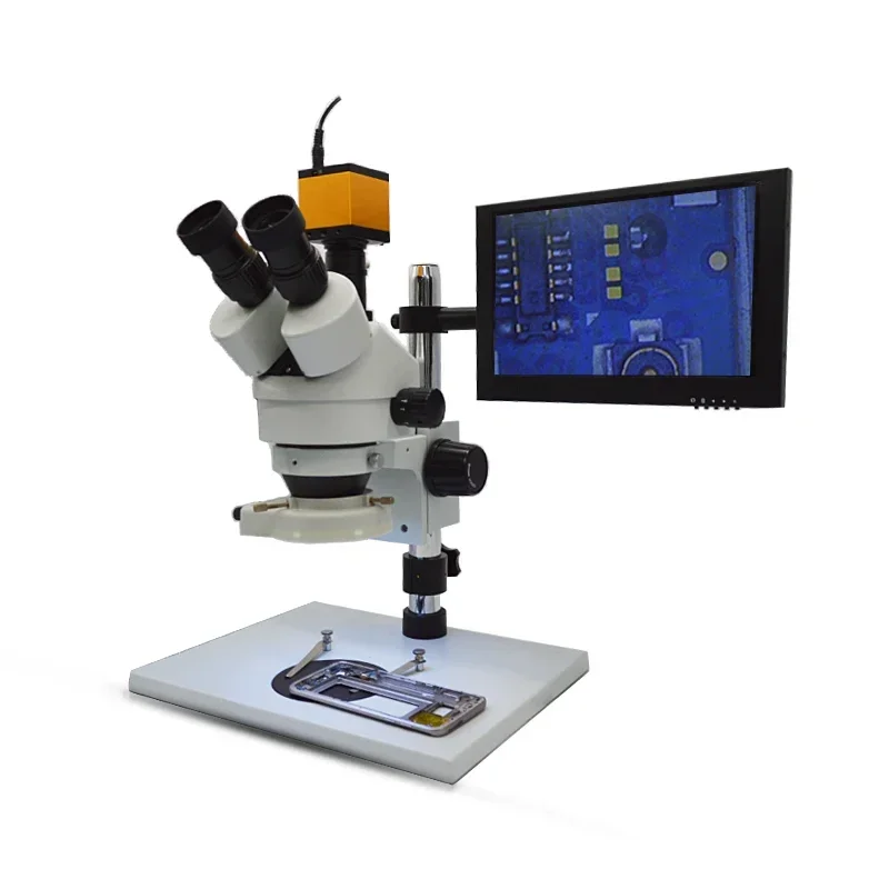 

Screen Stereo Microscope With Digital Camera for electronics repair