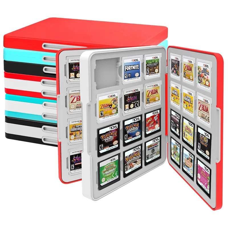 30PCS 48IN1 / 24IN1 Game Card Memory Card Storage Box Holder For NEW 3DS XL/NEW 3DS / 3DS / DSi XL / DSi LL / DS Lite/DSi