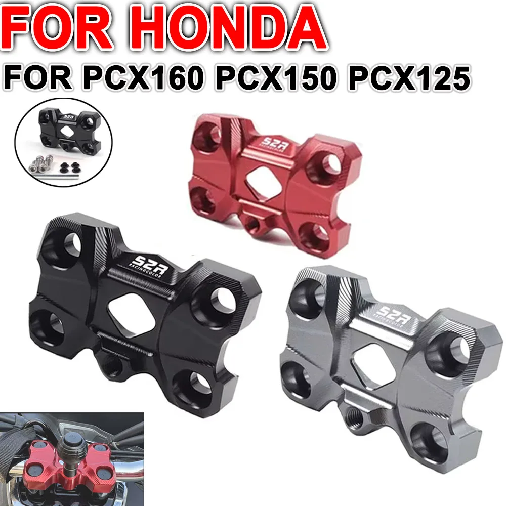 

Motorcycle Accessories Handlebar Riser Mounting Clamp Handle Pressure Expand For Honda Pcx 160 150 125 Pcx160 Pcx125 Pcx150