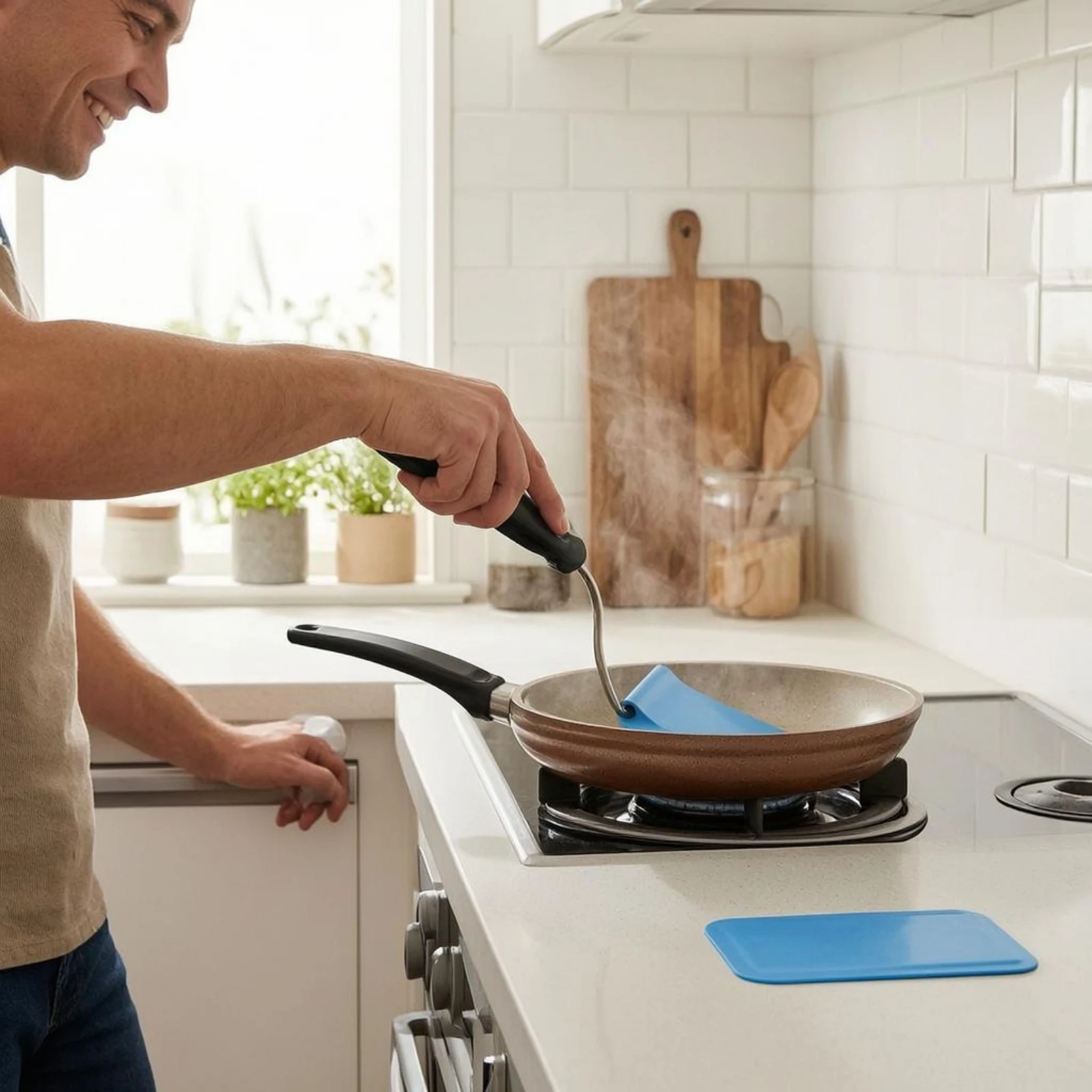 Adjustable Angle Spatula Stainless Steel Angle-Adjustable Spatula Hand Tool Two-Headed Heads Easy to Clean