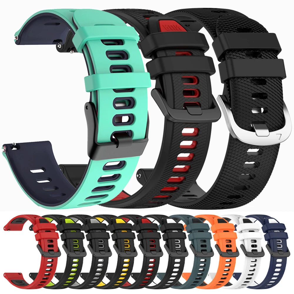 �y�Z�[�����z20/22mm�����X�g���b�v Garmin Forerunner 55 245 165 255 265 745 70 170 Music Vivoactive 6 5 Venu�p �V���R���o���h �����p