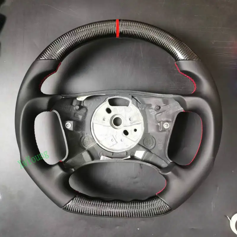 For BMW E38 E39 E46 E53 520 530 528 318 320 325 330 100% Real Carbon Fiber Car Steering Wheel