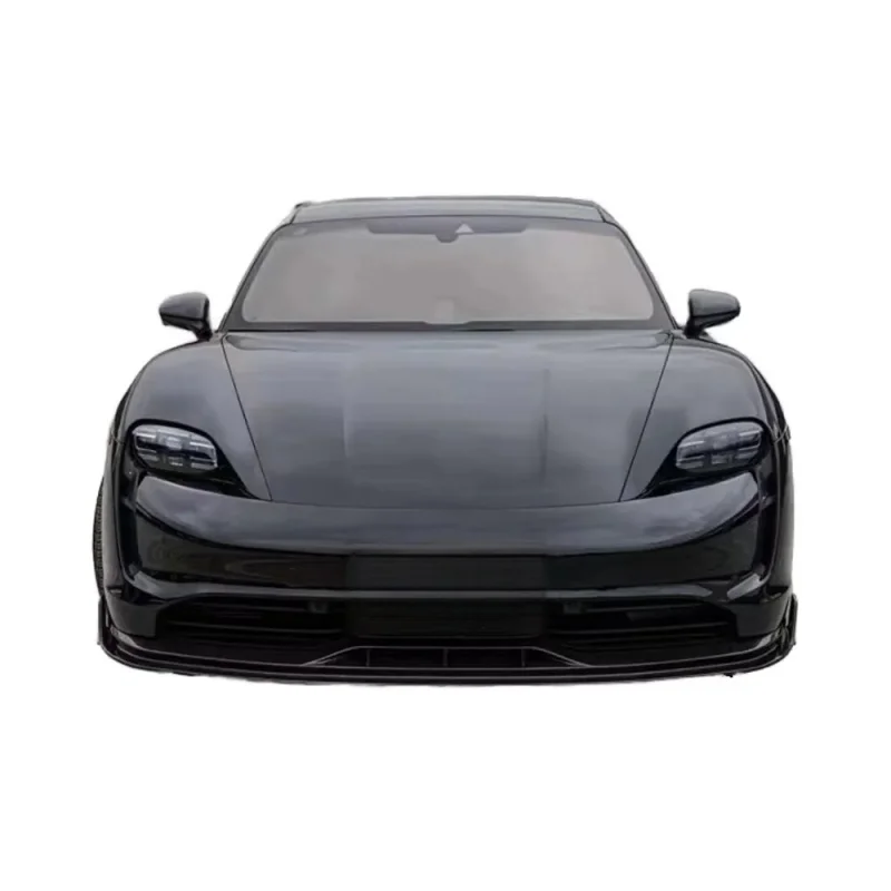 Superior Quality Carbon Fiber Exterior Modification Kit Taycan Scratch Resistant Front Lip Side Skirt Diffuser Spoiler Bumper Ac
