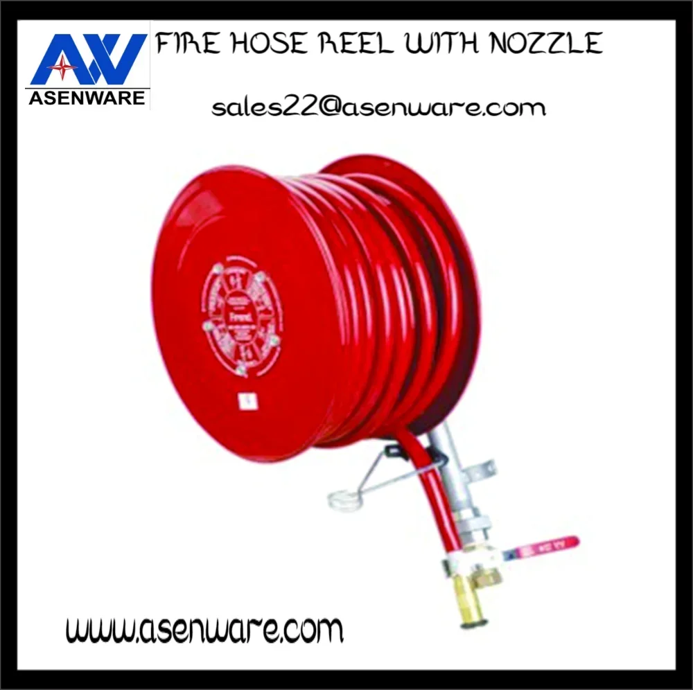 DN19 30M ชนิดใช้มือหมุน ชนิดอัตโนมัติ สายดับเพลิงแบบม้วน สำหรับดับเพลิง