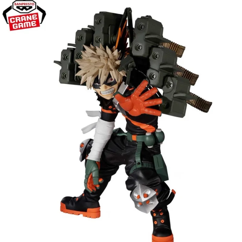 Authentic Bandai Shf My Hero Academia Amazing Hero Deku Katsuki Bakugo  Handmade Anime Trendy Original Model Boy Toys Gift