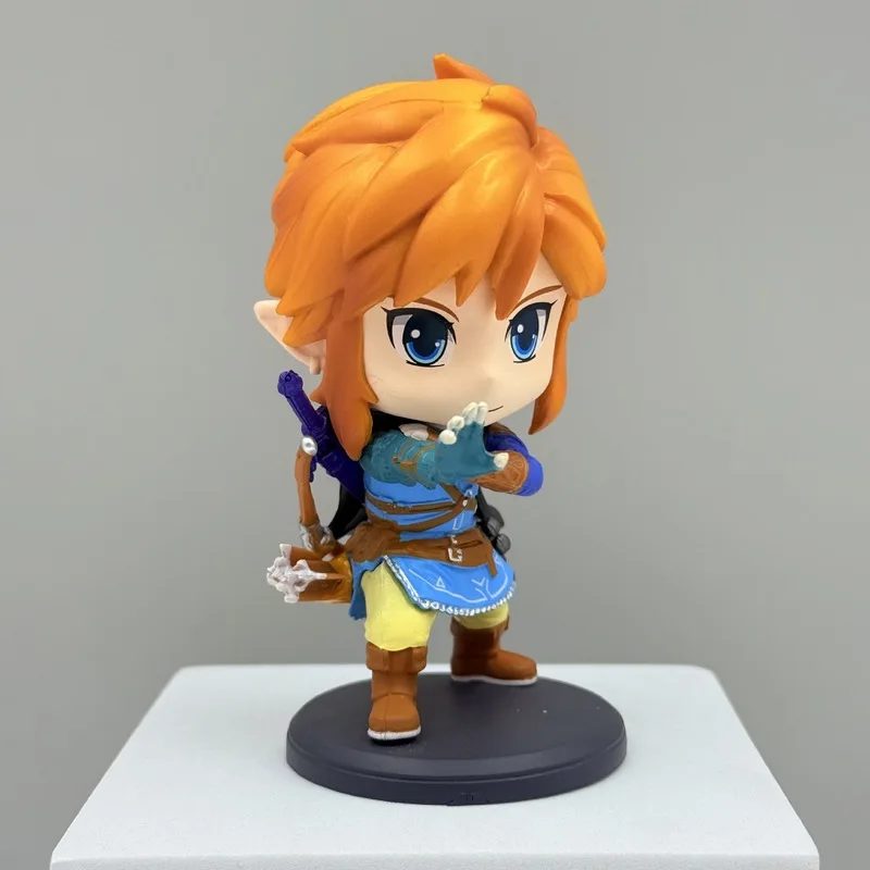 Q Version Anime The Legend Of Zelda Action Figure Toy Model Ornament Desktop Decoration Statue Collection Creative Gift Figure