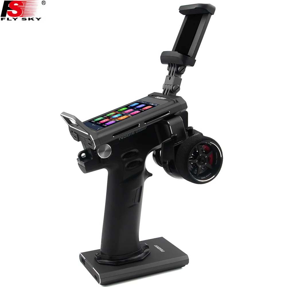 

Flysky Noble NB4 Pro+ 2.4GHz 18CH AFHDS 3 Radio Transmitter w/ 3.5 Inch IPS Touching Screen FGr4B FGr8B Receiver for RC Car Boat