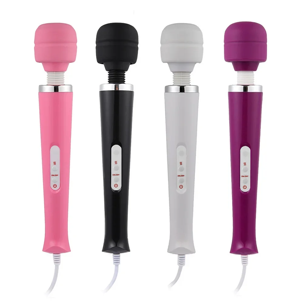 AV Stick Direct Plug Power Magic Wand Vibrators Female Masturbator G Spot Vagina Clitoris Stimulator Massager Vibrators Sex Toys