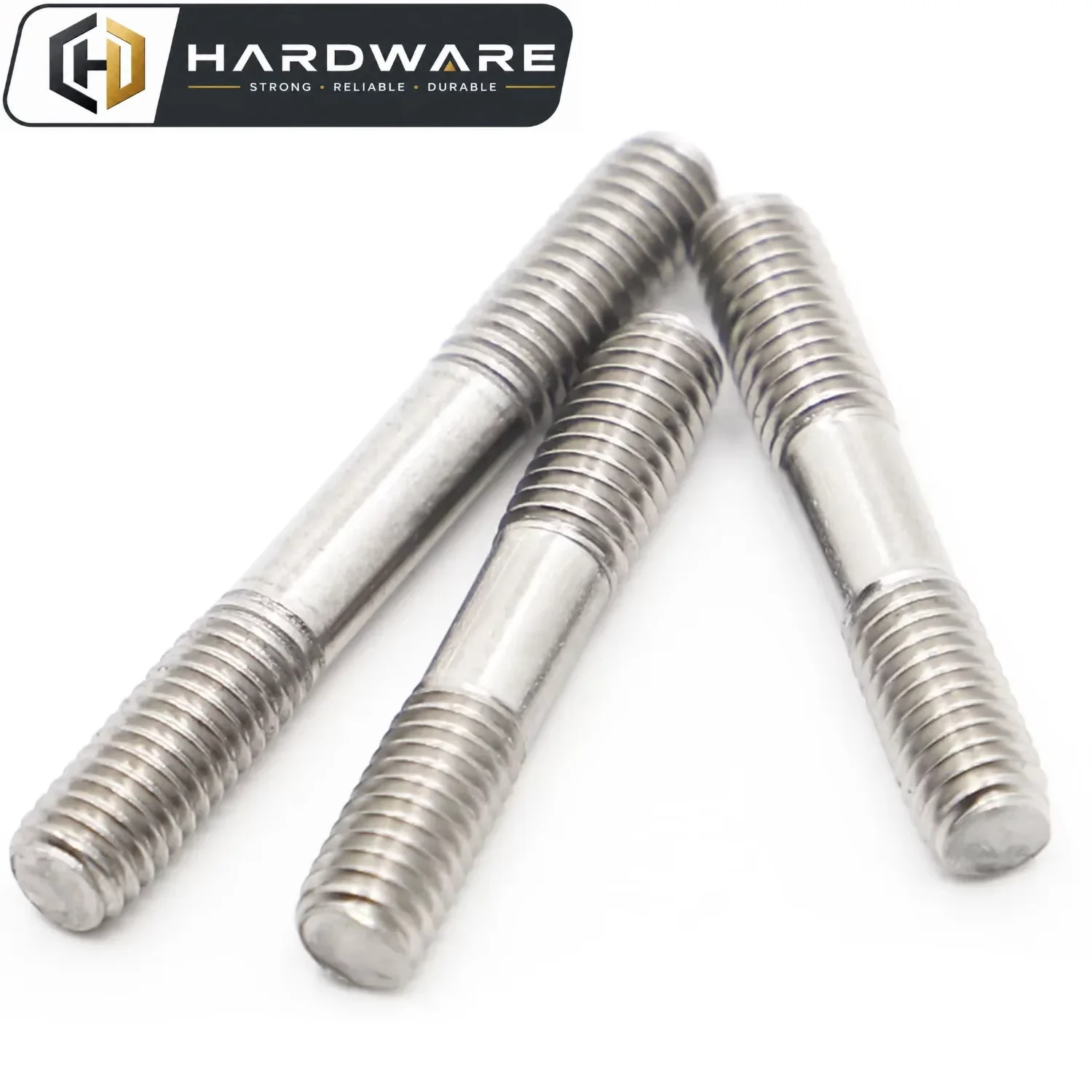 M3 M4 M5 M6 M8 M10 Stud Bolts 304 Stainless Steel Dual Head Thread Rod Metric Standard Double Head Screw