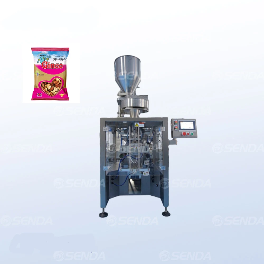 Automatic 50g Granule Nut Packing Machine with  Measuring Cup Dispenser for Seed/Cashew/Snack