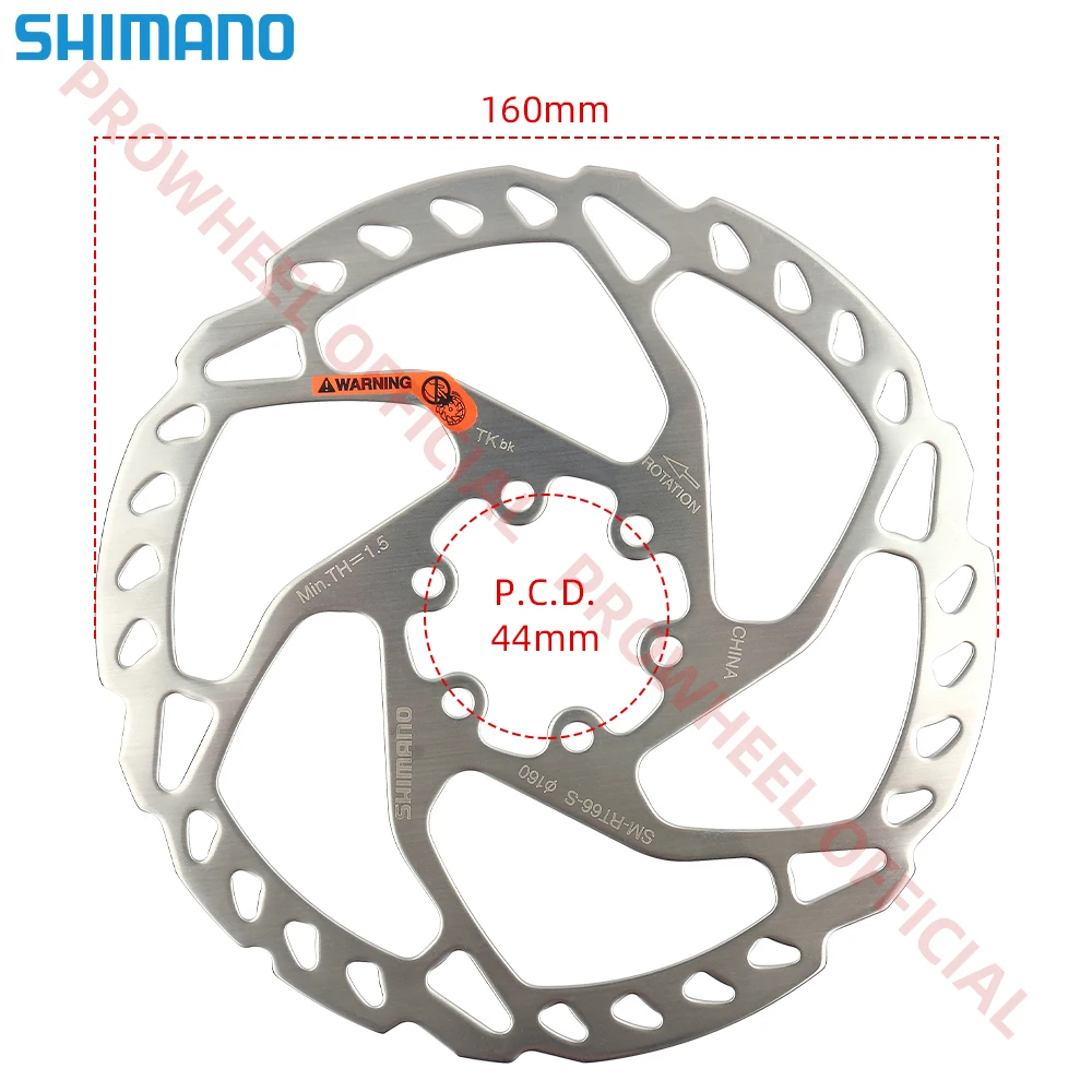 Shimano MTB Bike Disc Brake Rotors Deore SLX SM RT66 6 Bolt Disc Brake Rotor 160mm 180mm 203mm 6 Bolt