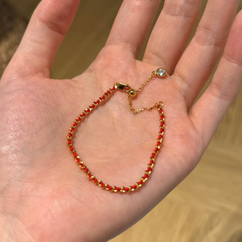 

Новый серебряный браслет S925, женский новый китайский стиль, оригинальный браслет из красной веревки, универсальный повседневный браслет для рук