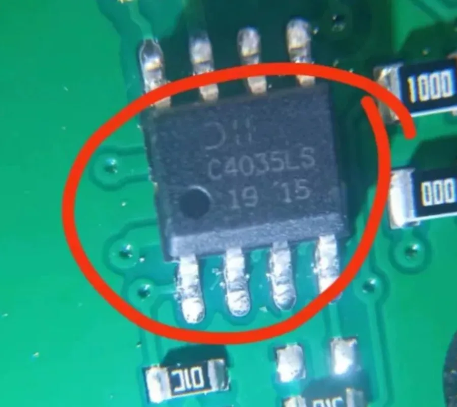 1pcs*  EC SEC For BMW GWS Hall Sensor BMW G Shift Mechanism Vulnerable Accessory C4035LS Vulnerable SEC IC Microchip