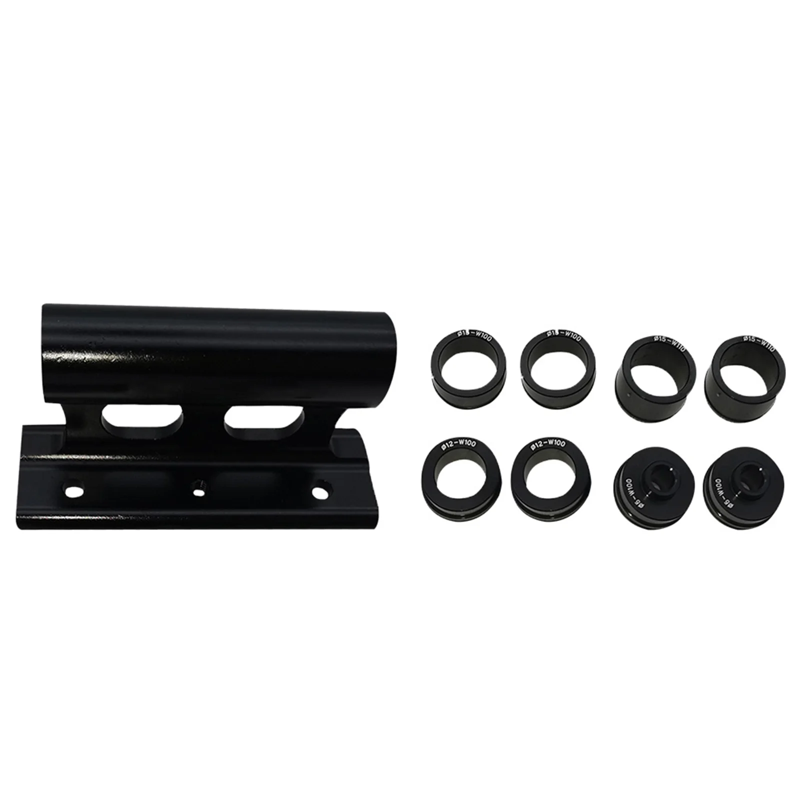 

1Set Iron Bike Fork Mounts for Storage Transportation Easy Carry Black Fork Mount Bike Rack Bicycles Block Bicycles Mount