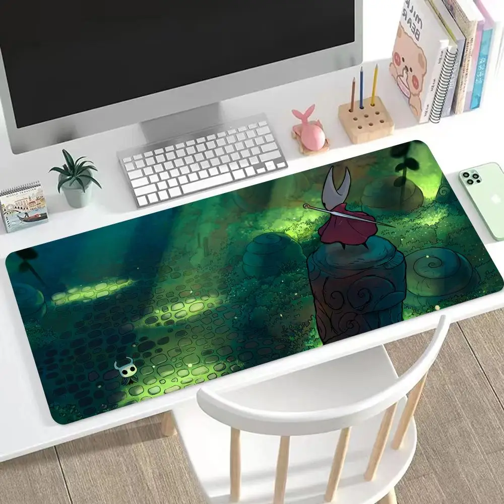 Hollow Knights Mouse Pad Mouse Pad Desk Mouse Pad Cute HD Desk Pad Extended Gaming Keyboard Mats Large XXL Gamer Mousepad 90x40