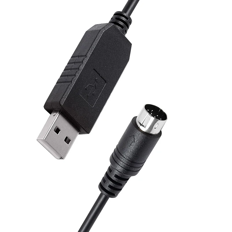 

USB to Mini Din 10 Pin PC Connection Cable SCU-56 SCU-20 PL2303GT for FTM-100D/DE/DR FTM-200D FTM-400D/DE/DR FTM-150R FTM-150E