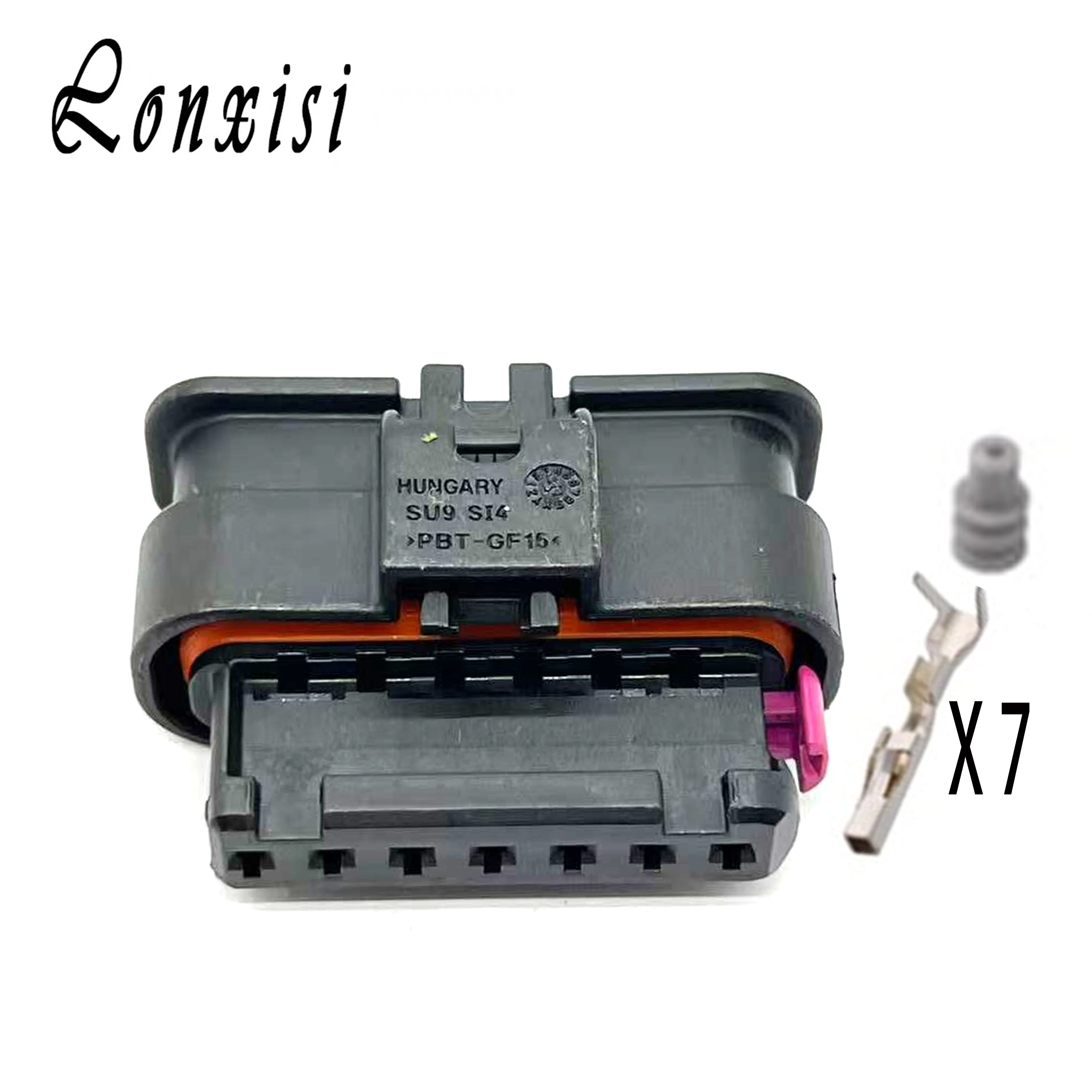 7 Pin 5QF973707 Automotive ACC Adaptive Cruise Connector 6189-7732 Waterproof Female Plug For VW Audi