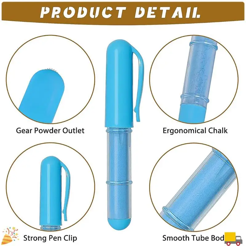 A32HOT-Fabric Chalk Markers For Sewing,Quilting,Crafting Erasable Tailor's Chalk Work On Various Fabrics