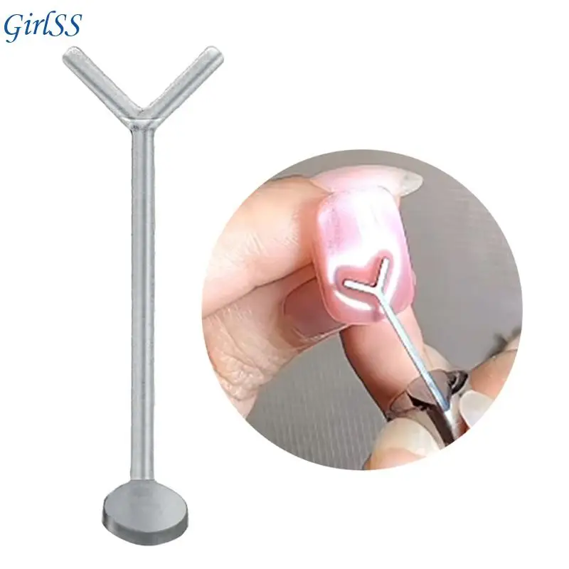 القطط العين مسمار المغناطيس لمسمار الفن القطط العين جل طلاء الأظافر المغناطيس مسمار الفن أداة T4MB