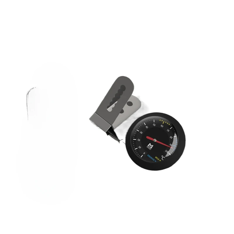 

*Coffee Thermometer, Hand Brewed Milk Foam Latte Thermometer, Stainless Steel Probe Clip Can Be Washed And Adjusted