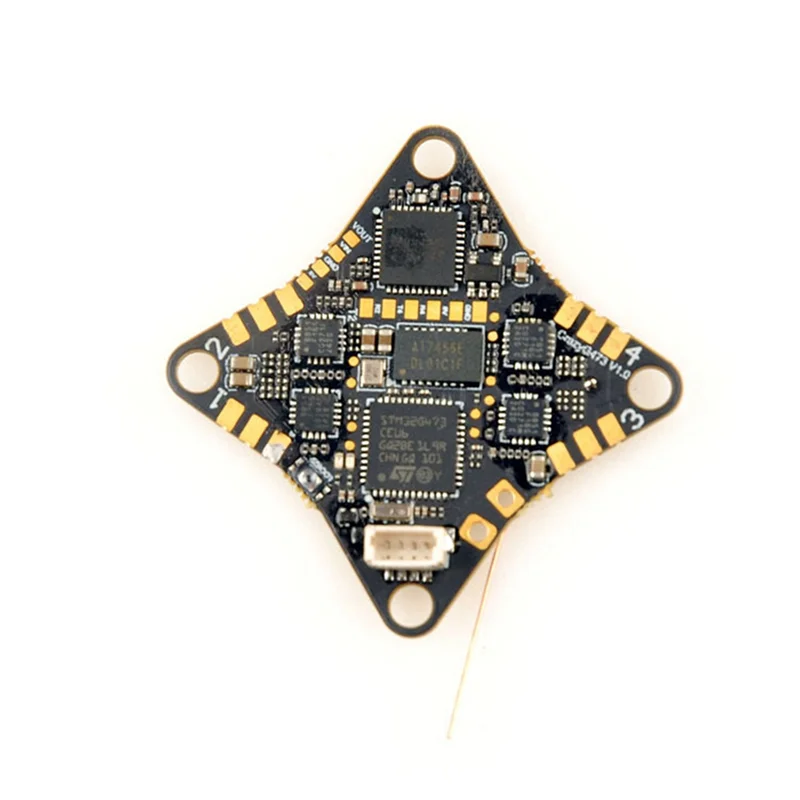 ABGI-CRAZYG473 V1.0 AIO 5-In-1 Flight Controller 5.8Ghz Built-In UART ELRS Receiver Openvtx Support For 65Mm 1S Micro FPV Whoops