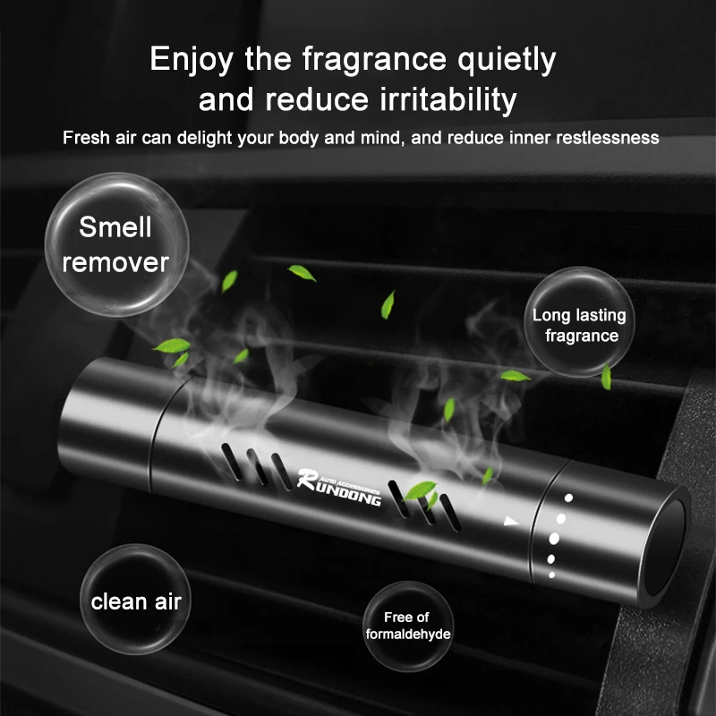 Car Vehicle Air Freshener Replacement Car Perfume Car Styling Solid Freshener Air Conditioning Air Vent Perfume Clip Diffuser