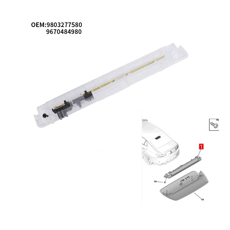 

9803277580 9670484980 стоп-сигналы задний третий стоп-сигнал стоп-сигнал для Peugeot 408 Citroen C5 DS5LS