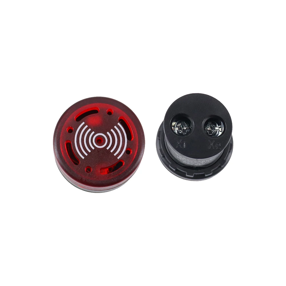 JKBMS إنذار الجرس التيار المتناوب تيار مستمر 12 فولت ضوء إشارة فلاش الأحمر LED نشط الجرس مؤشر إنذار الصفارة #3