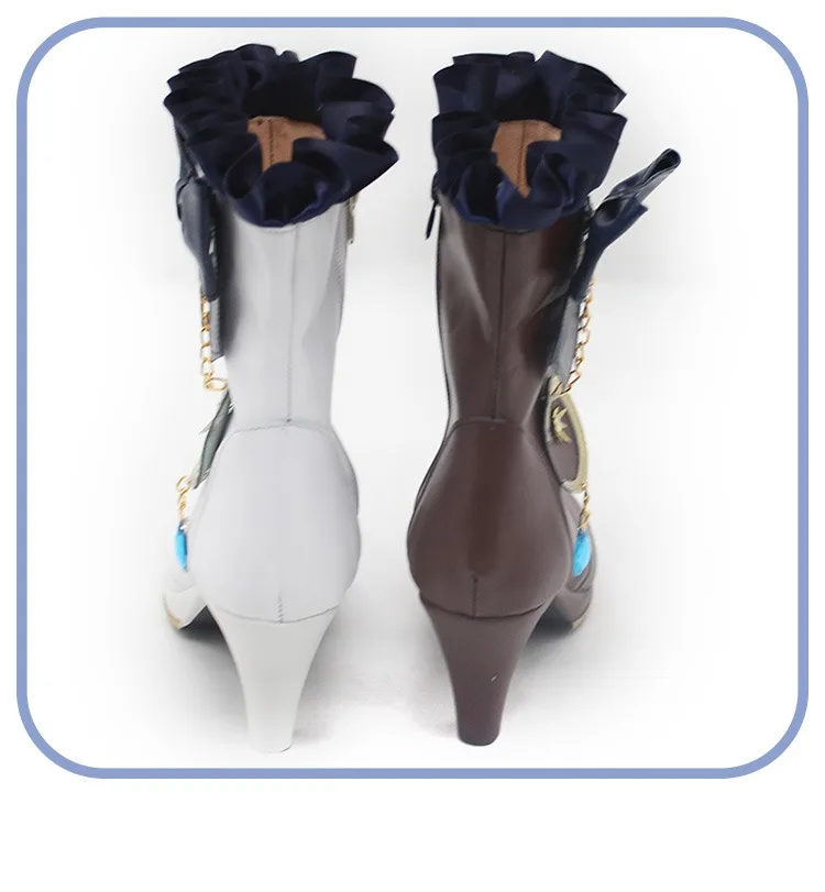 Pretty Derby Zenno Rob Roy Cosplay Schuhe PU Leder Schuhe Halloween Karneval Stiefel Cosplay Requisiten Nach Maß
