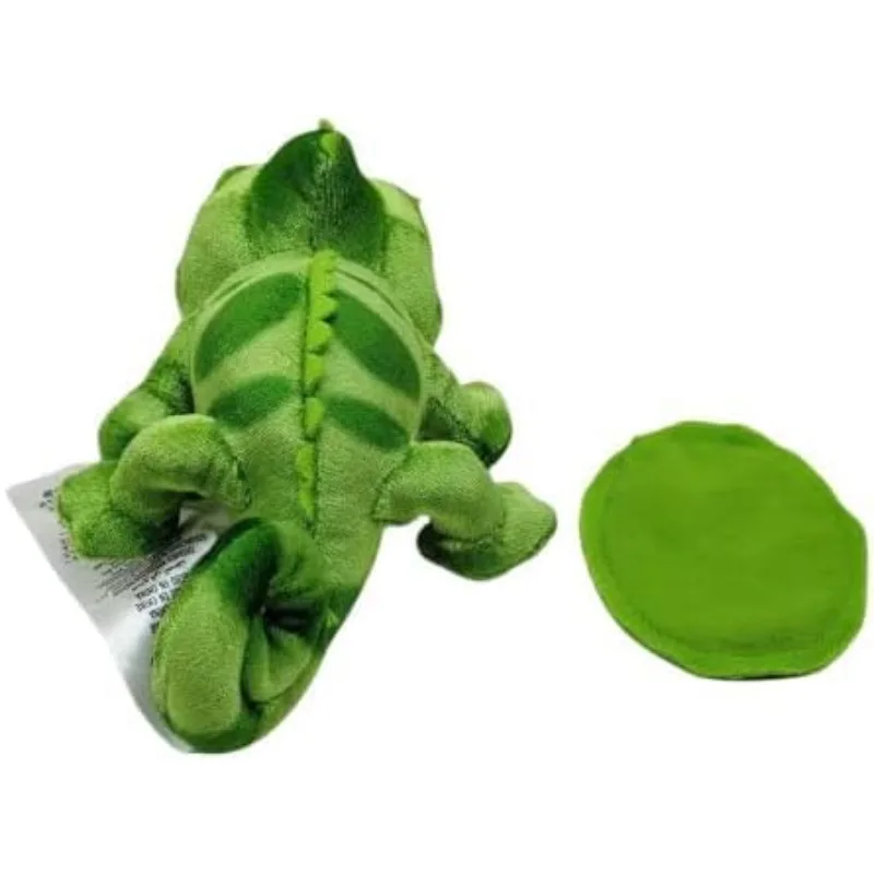 Cute Green Chameleon Shoulder Plush Doll, Soft Filled Animal Toy Pendant, Decorative Ornament Gift (1 Piece)