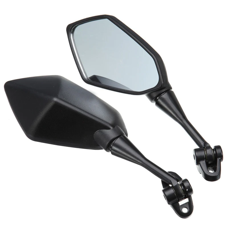 Motorcycle Black Carbon Left Right Rear View Mirrors For HYOSUNG GT125R/GT250R/GT650R/GT650S Honda CBR600 F4 F4i 1999-2006