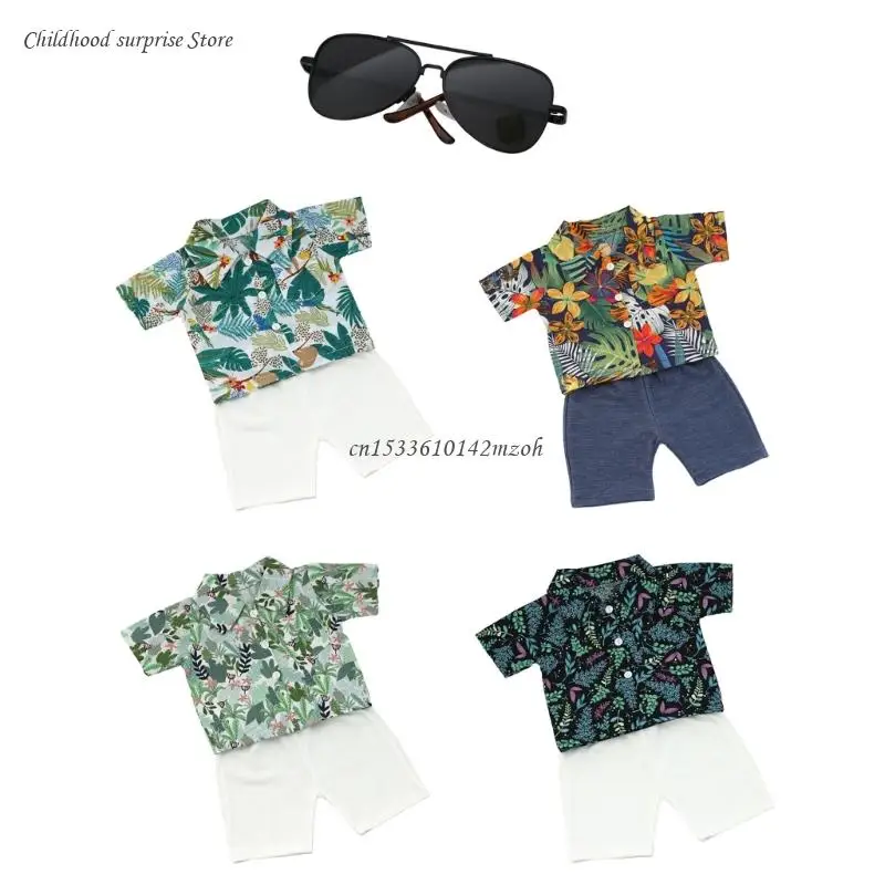 Baby Photo Costume Toddlers Photoshoot Clothes Shirt Shorts Sunglasses Dropship