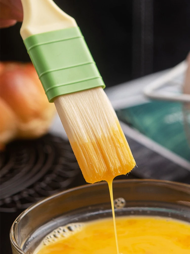 Pinceau à huile pour la cuisine, brosse à gâteau aux œufs, outils de cuisson, accessoires de barbecue