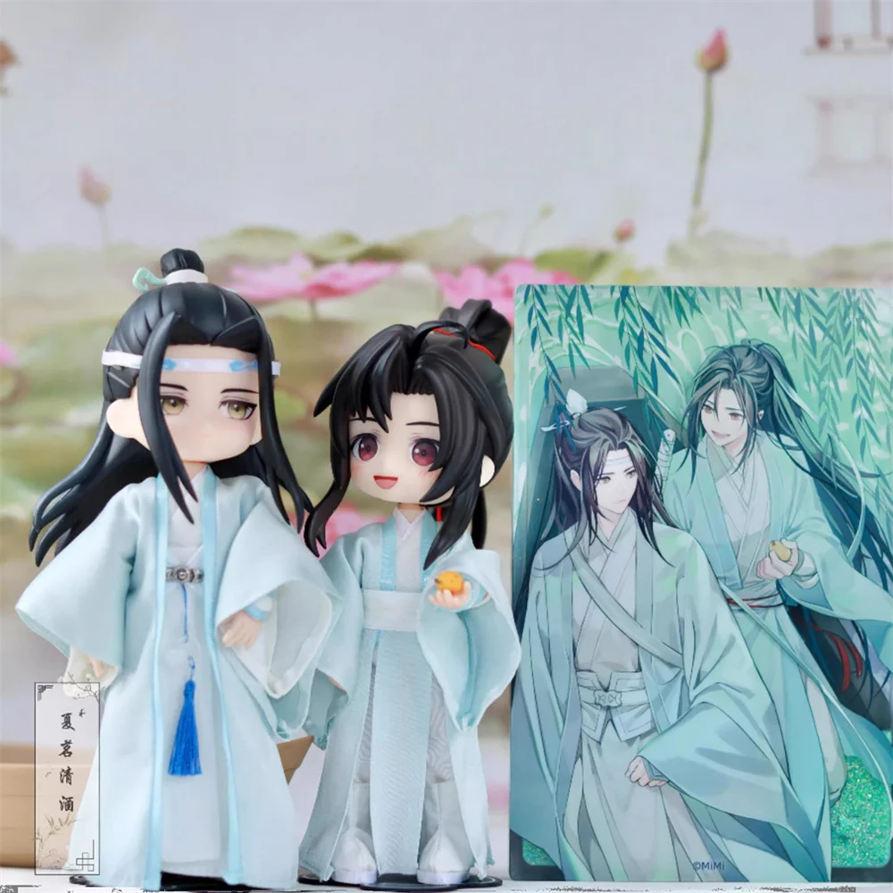 Anime MDZS Mo Dao Zu Shi Wei Wuxian Lan Wangji Handmade Ancient Costume OB11 P9 P10 Clothes Clothing Cosplay Original Kids Gift