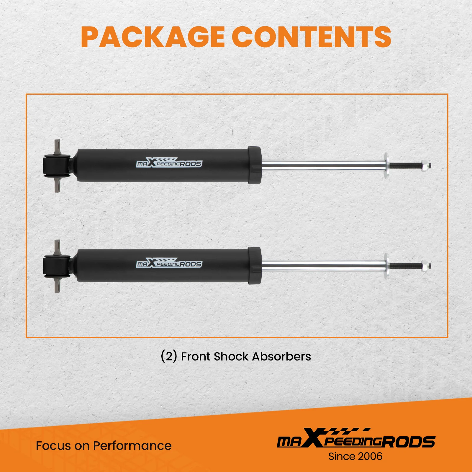 

2.5-4" Shocks Absorbers For Chevy Silverado 1500 GMC Sierra Classic 2WD 2007